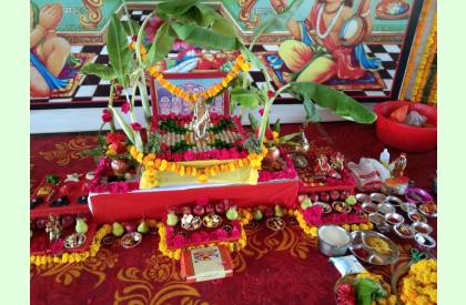 Kumaoni Brahman Acharya Dinesh Pandey photos - Viprabharat